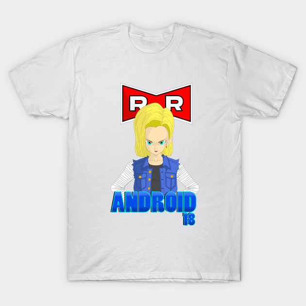 Dragonball Z Android 18 T-Shirt-TOZ